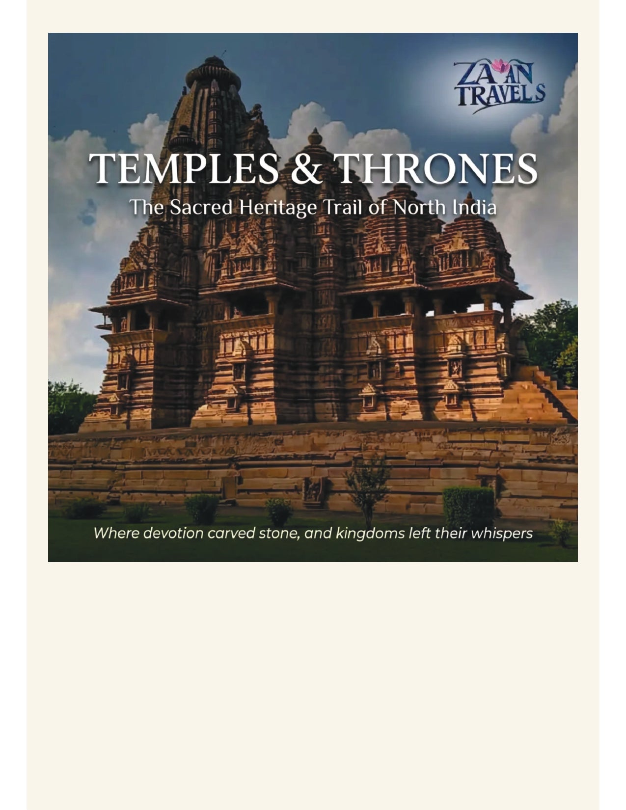 Temples & Thrones — The Sacred Heritage Trail of North India