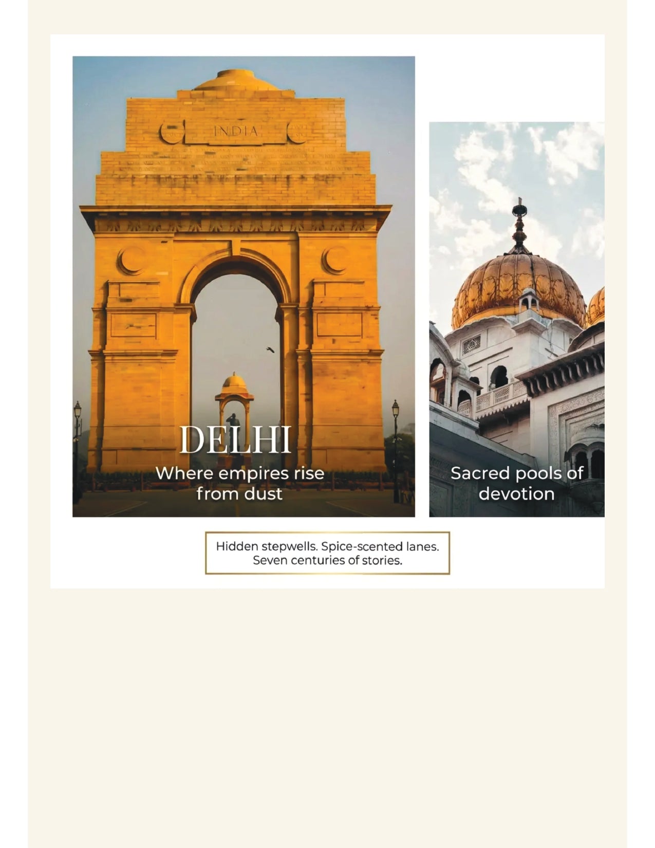 Temples & Thrones — The Sacred Heritage Trail of North India