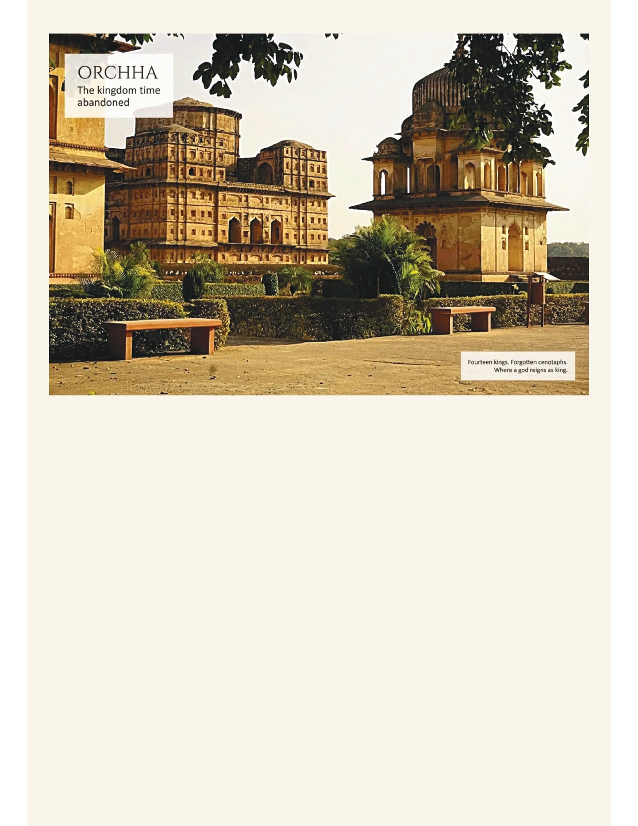 Temples & Thrones — The Sacred Heritage Trail of North India